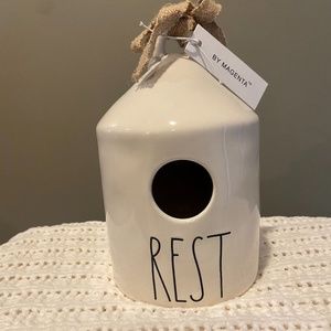 Rae Dunn REST Birdhouse